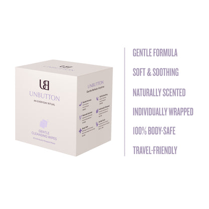 Natural Intimate Cleansing Wipes – pH Balanced, Personal Care for Sensitive Skin