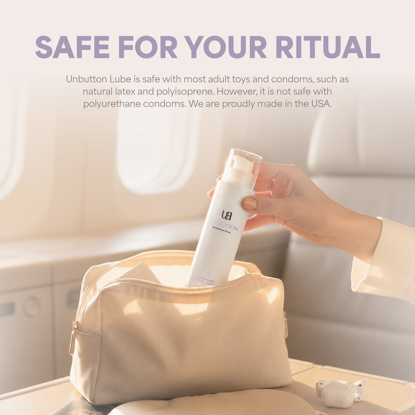 UnButton - Water-Based Personal Lubricant - 4.0 oz